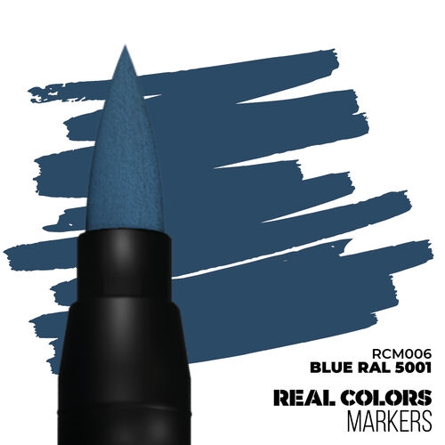 AK-RCM006 Patination Marker, Blue, RAL 5001